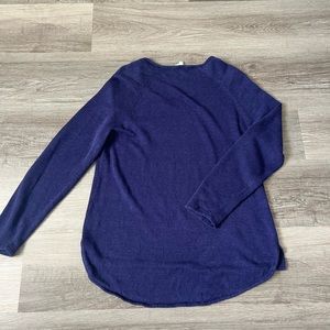 Eileen Fisher 100% linen lightweight sweater top small